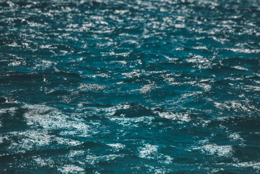 small waves in the ocean